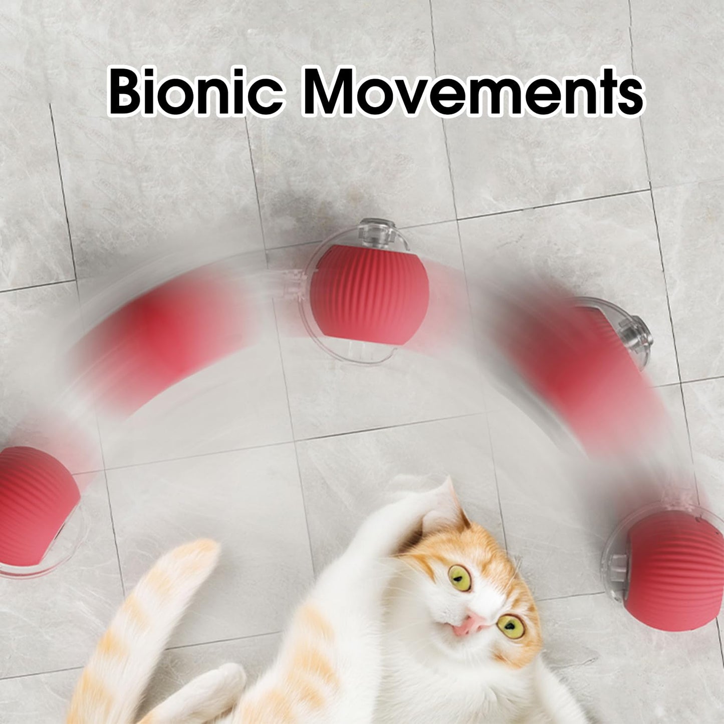 🔥Smart Chase Interactive Pet Ball-Pet Activity Toys&Pet Training Toys🐾
