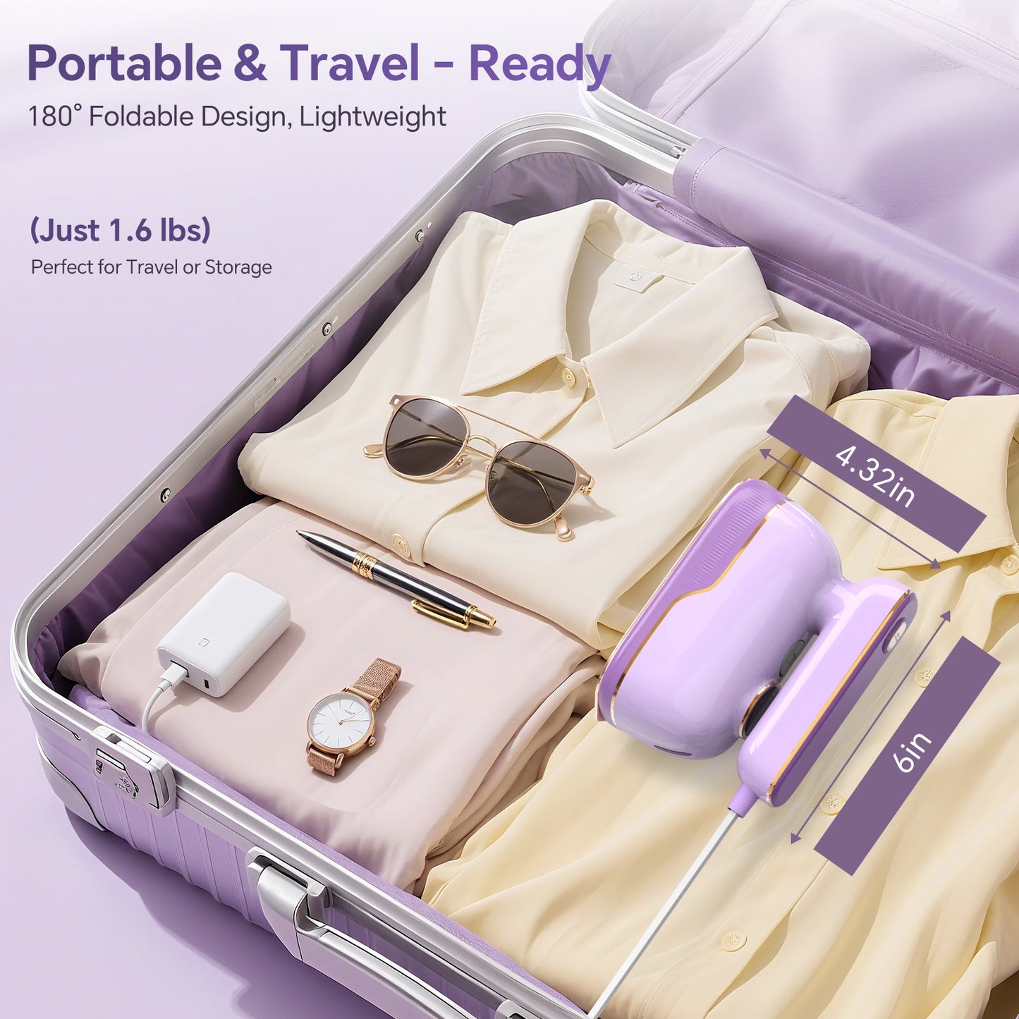 ODALIT Portable Handheld Iron Steamer