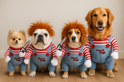 Funny Pet Knife Costume – Transform Your Pup into a Little Warrior | Pet Supplies & Dog Clothing