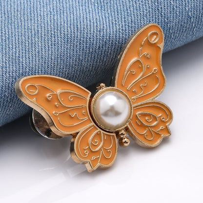 🦋 No-Sew Butterfly Jean Clips – Instant Waist Adjuster for Jeans, Skirts & More 👖✨