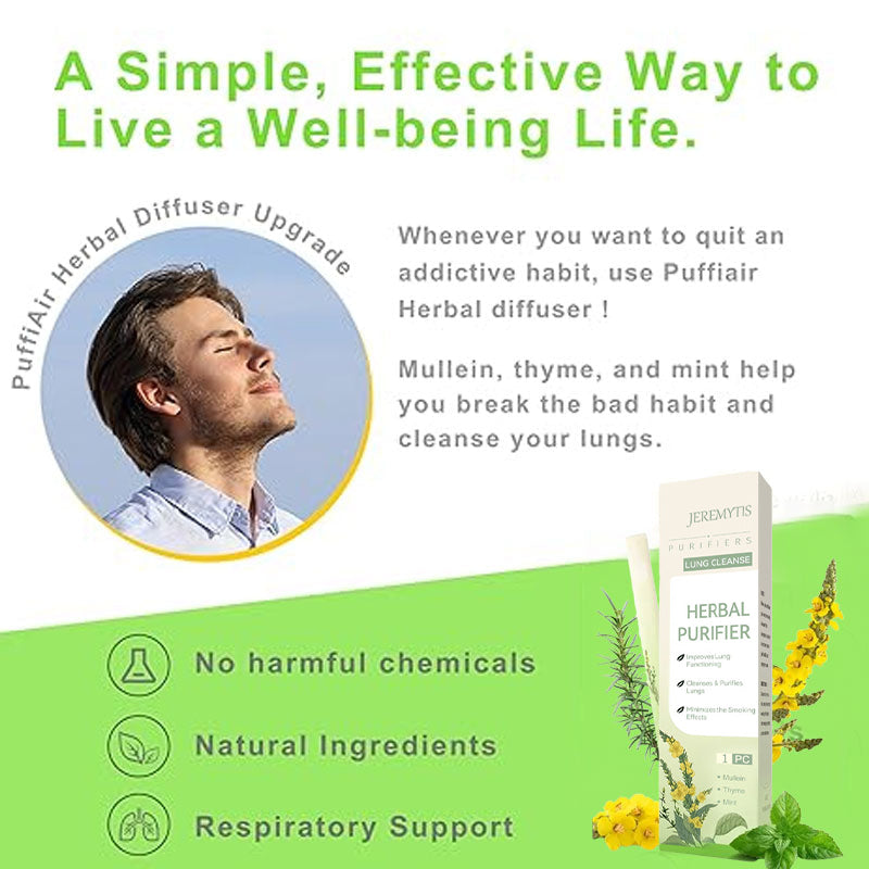 🔥Final 3 Hours: 80% OFF - JEREMYTIS™ Mullein Diffuser & Relaxation Stick – Soothes Lungs, Detoxifies, Freshens Breath