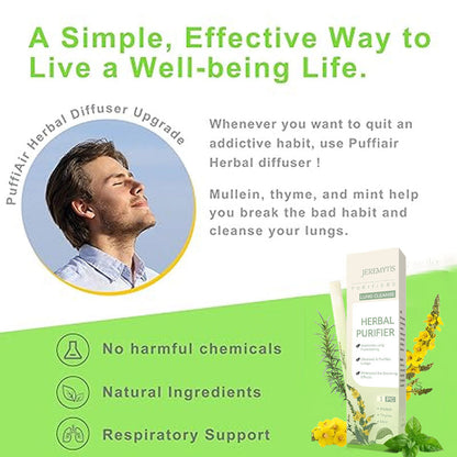 🔥Final 3 Hours: 80% OFF - JEREMYTIS™ Mullein Diffuser & Relaxation Stick – Soothes Lungs, Detoxifies, Freshens Breath