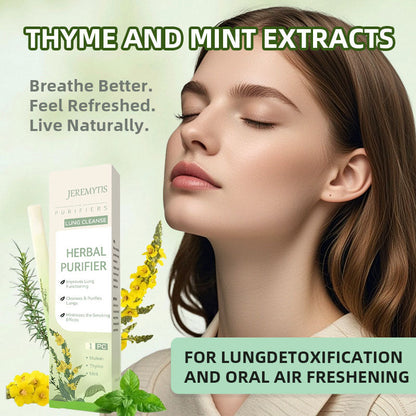 🔥Final 3 Hours: 80% OFF - JEREMYTIS™ Mullein Diffuser & Relaxation Stick – Soothes Lungs, Detoxifies, Freshens Breath