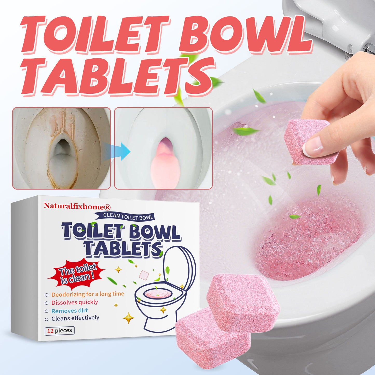 Toilet Bowl Effervescent Tablets