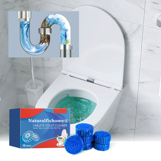 Toilet bowl cleaning block