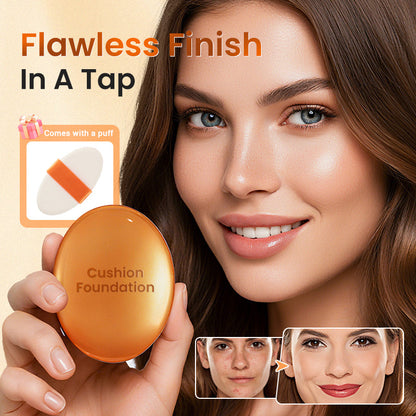 💜LAST DAY: 50% OFF!💜-Flawless AI Filter Cushion Foundation – Your Skin, Only Better (Skincare + Makeup)🔥