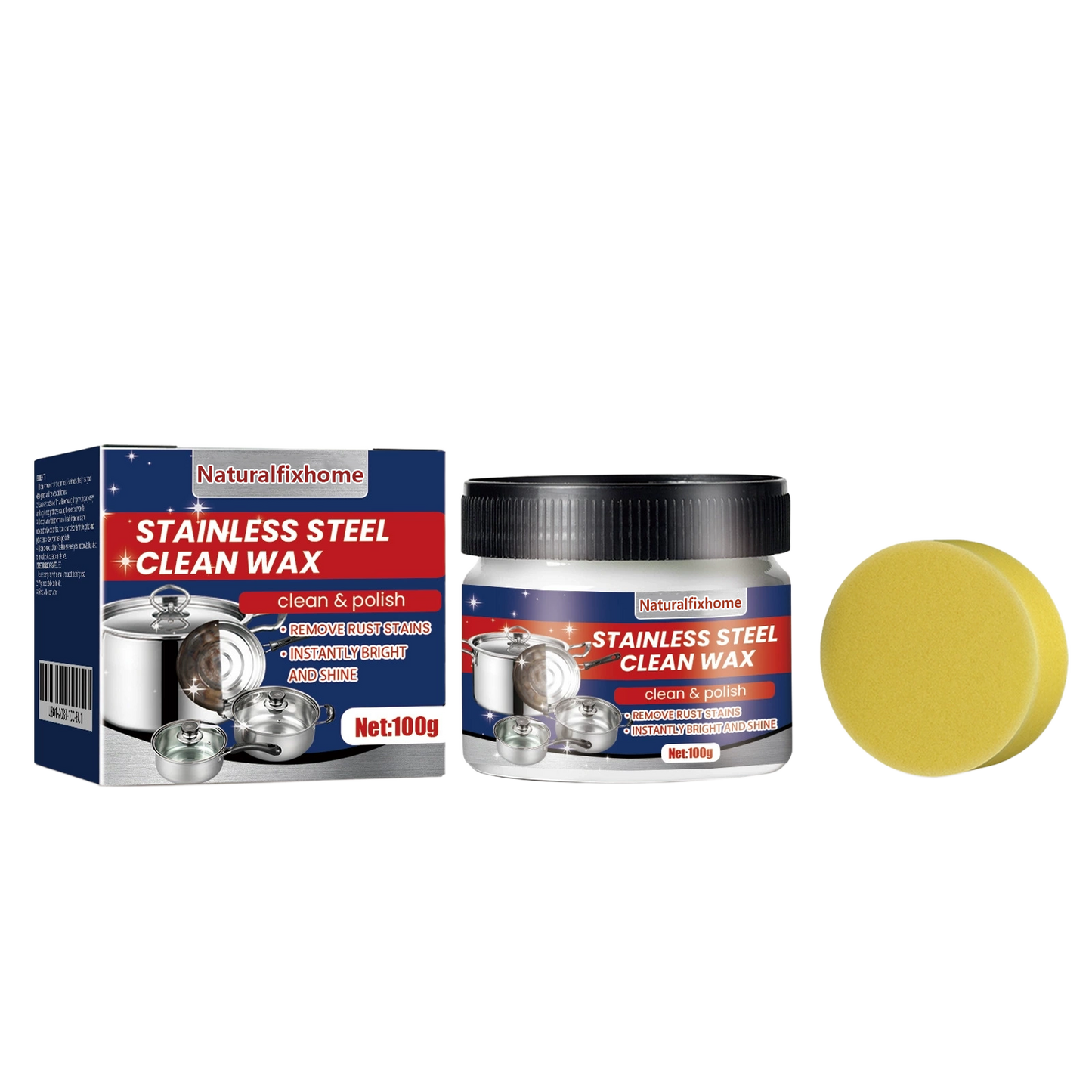 Stainless Steel Cleaning Paste