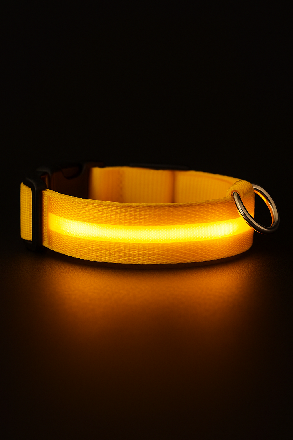 Pet luminous collar - rechargeable LED collar - Teddy/golden retriever/large, medium and small dog pet collar