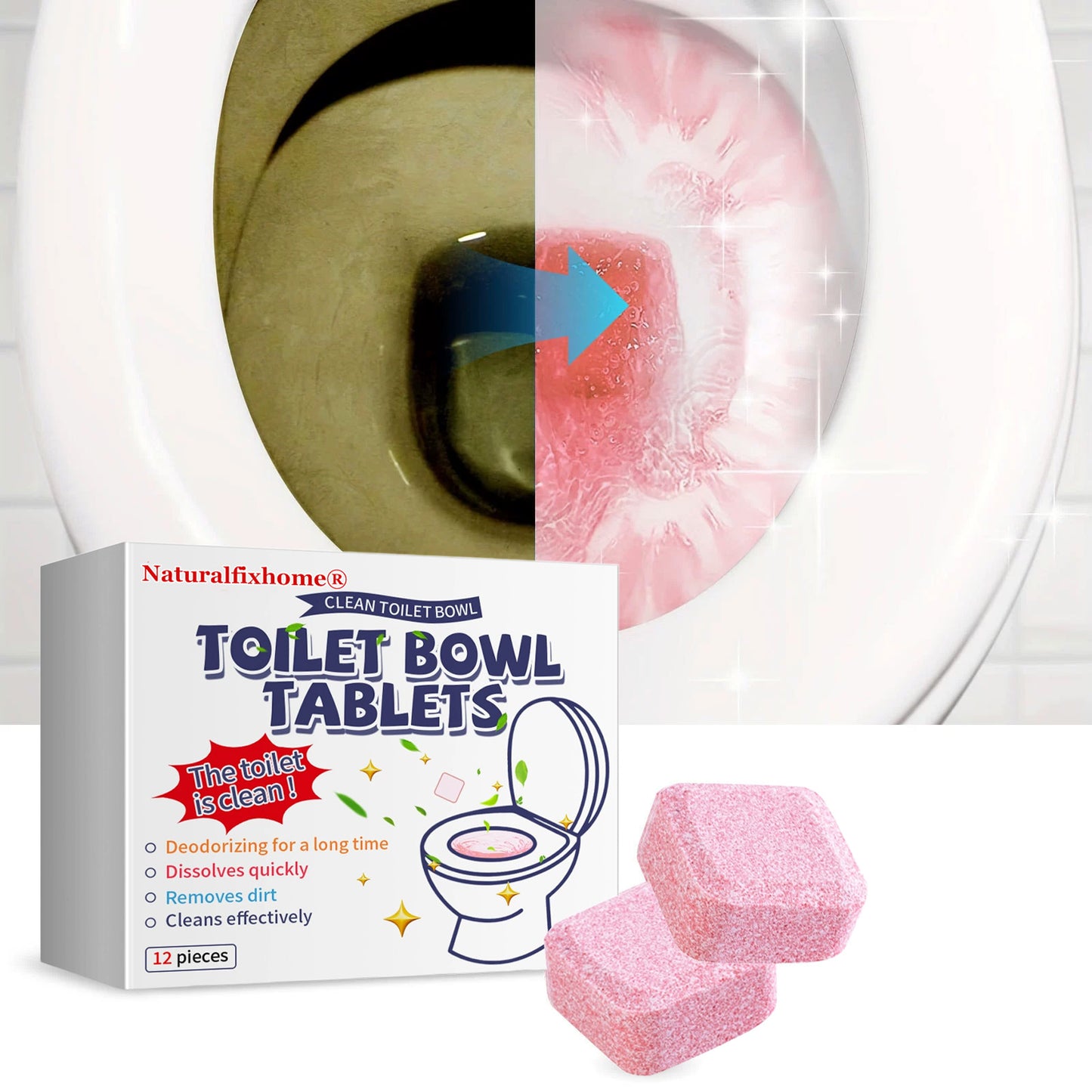 Toilet Bowl Effervescent Tablets