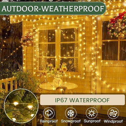 ✨50% OFF EARLY CHRISTMAS SALE🎄 Copper Wire Firecracker Light String – Perfect for Home Holiday Decor🎁