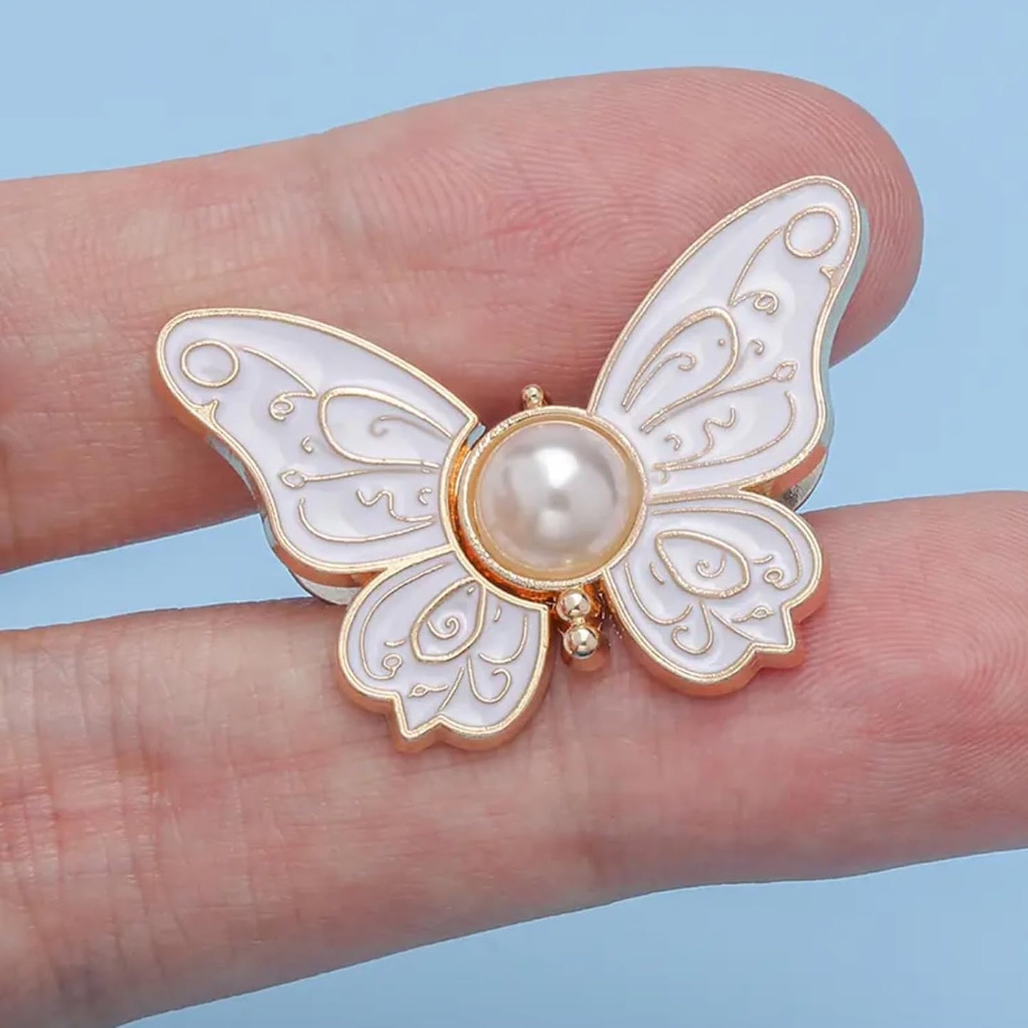 🦋 No-Sew Butterfly Jean Clips – Instant Waist Adjuster for Jeans, Skirts & More 👖✨