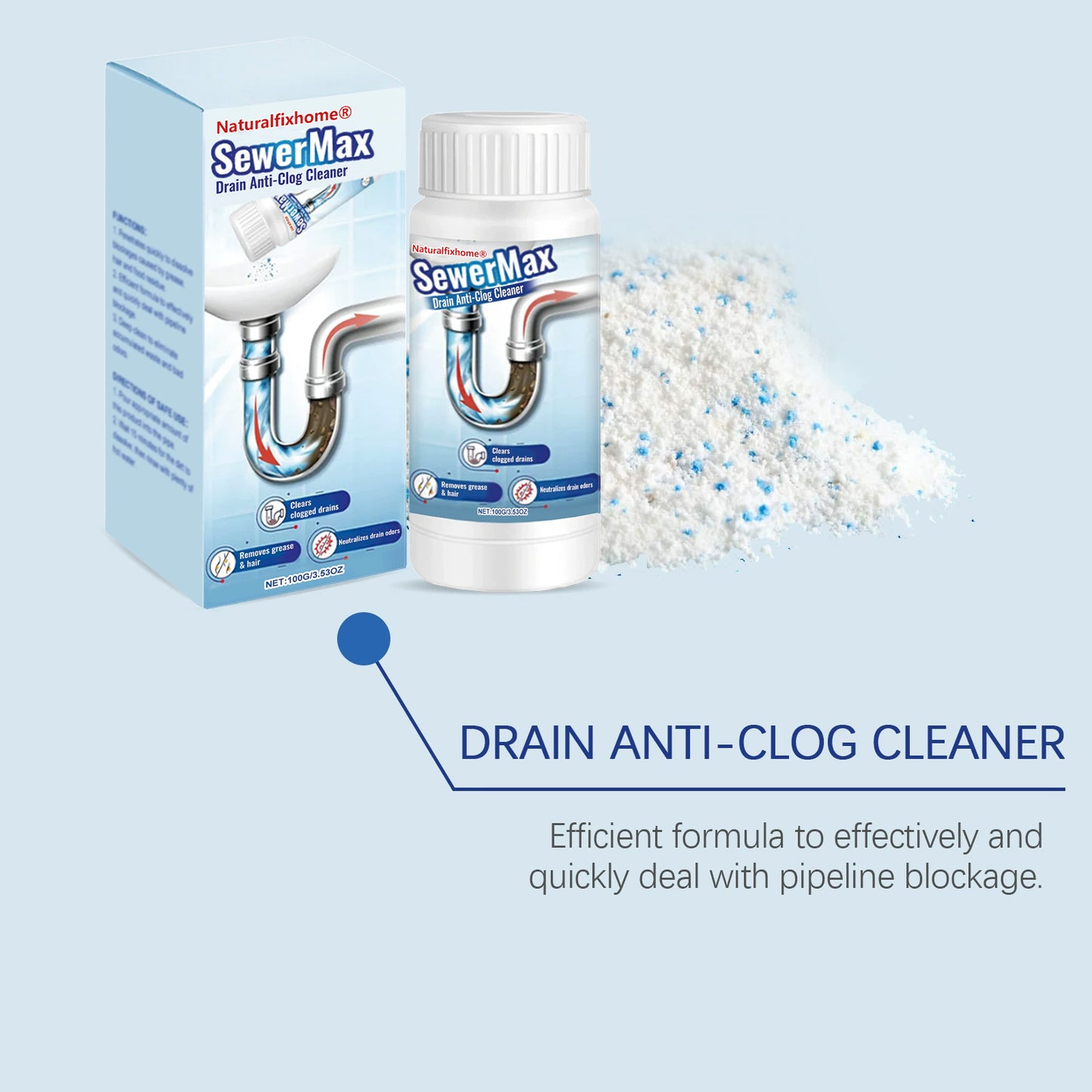 Anti Clogging Drain Cleaner