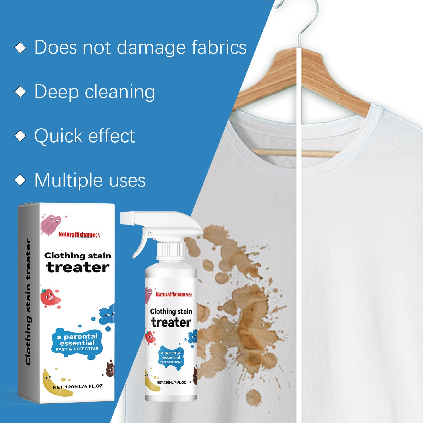 Clothes Stain Remover Spray