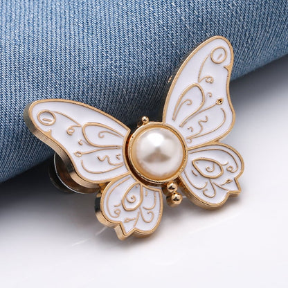 🦋 No-Sew Butterfly Jean Clips – Instant Waist Adjuster for Jeans, Skirts & More 👖✨