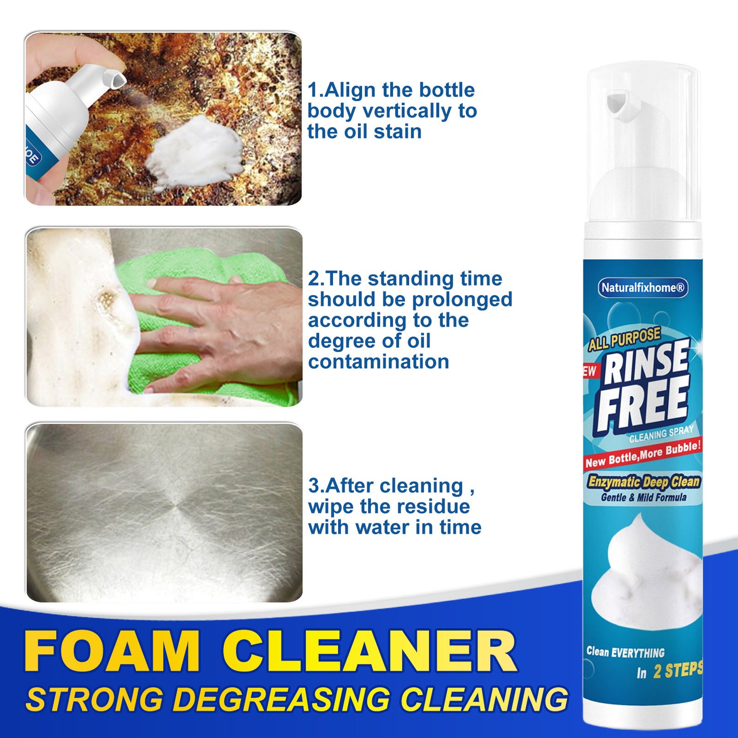 Degreasing Cleaner Gentle Cleaning