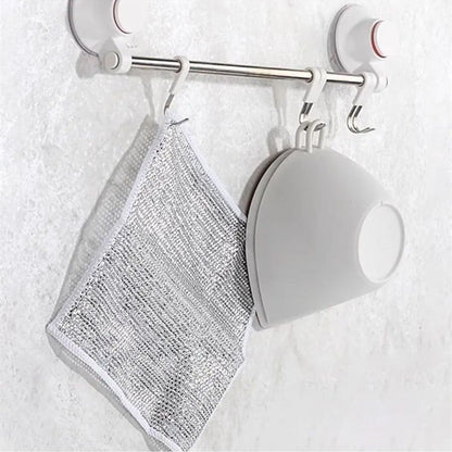 🔥Multi-purpose Miracle Cleaning Cloth - Anti-scratch, Anti-oil Kitchen Wipe Cleaning Cloth