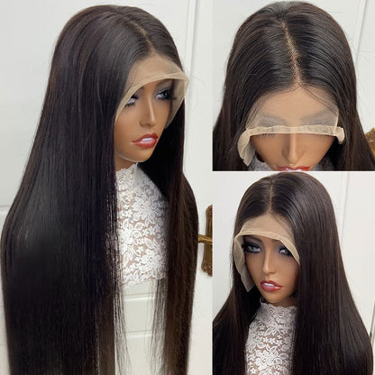 🔥Limited Time Deal | Glueless Lace Front Wig | Pre-Cut Lace | Silky Straight Human Hair | Super Natural Hairline