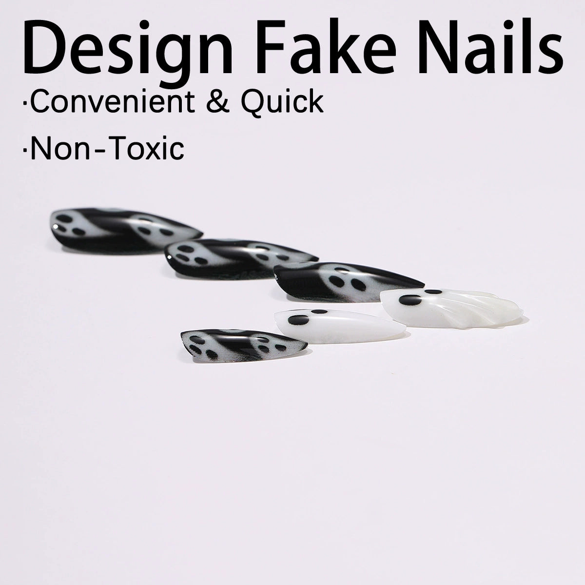 🔥Halloween themed manicure（24 Pieces）