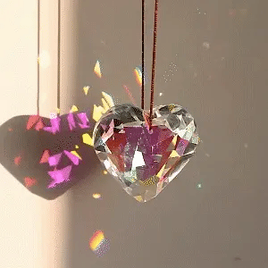 "Dancing Light & Rainbow" Crystal Pendant-Catch the Sunlight · Release the Rainbow · Brighten Every Space