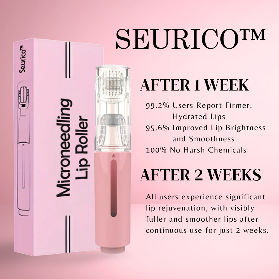 SEURICO™ MicroneedIing Lip Roller | At Home Lip Plumping Tool