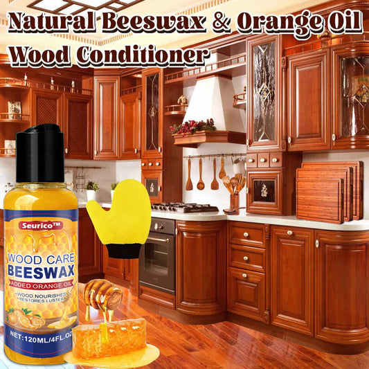 🌟SEURICO™  Natural Beeswax & Orange Oil Wood Conditioner🌟