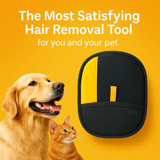 🔥Pet Grooming Gloves Static Dedusting Brush Pet Hair Remover Brush Removing Dog Cat Hair From Sofa Carpet Clothes Tool Supplies
