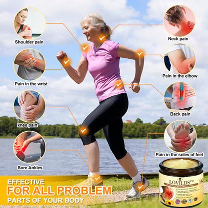 ✅Official Store: LOVILDS Bee poison  Pain-Relief Bone Healing Cream👨‍⚕️British Orthopaedic Association  (BOA) Approved(Reducing joint swelling, pain, stiffness, redness, warmth, soreness, and joint fatigue)